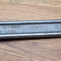 Bahco No. 71 Clyburn Generation 1 Typ IX Skiftnyckel Skaft