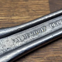 Bahco No. 70/71 Dubbel Typ I Patent 40417 Skiftnyckel