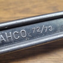 Bahco Dubbel 72/73 Typ VI Skiftnyckel Skaft Framsida