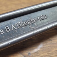 Bahco Dubbel 72/73 Typ VI Skiftnyckel Skaft Baksida