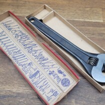 Bahco No. 71 Generation 3 Typ XIV NOS Skiftnyckel Kartong