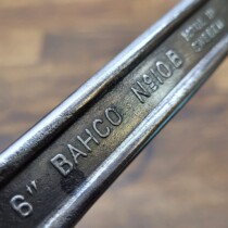 Bahco No 10B Typ V Skiftnyckel Skaft Framsida